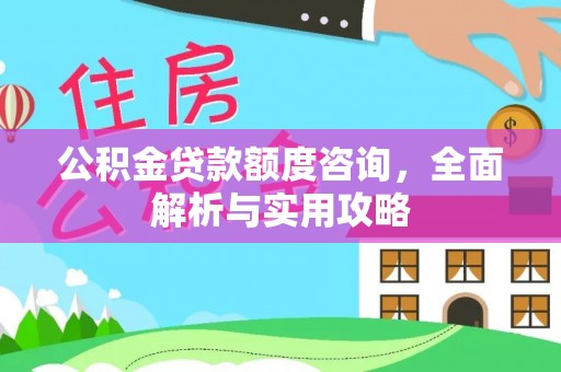 赞皇公积金贷款额度咨询，全面解析与实用攻略