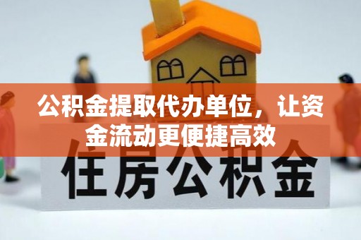 赞皇公积金提取代办单位，让资金流动更便捷高效